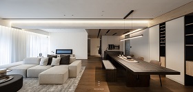 113㎡ | 現(xiàn)代簡約三居，打造獨一無二的質(zhì)感之家